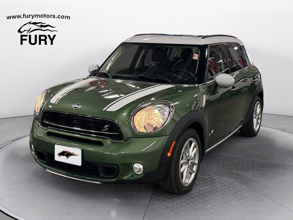 2015 Green Metallic MINI Cooper S Countryman Base AWD SUV