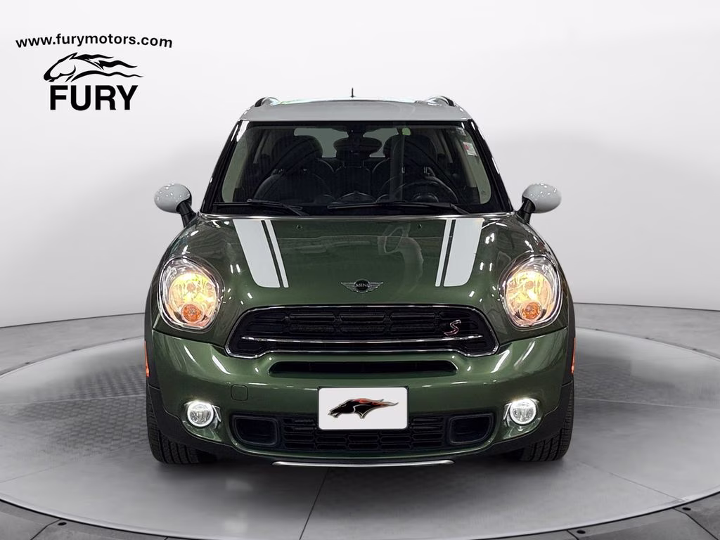2015 Green Metallic MINI Cooper S Countryman Base AWD SUV