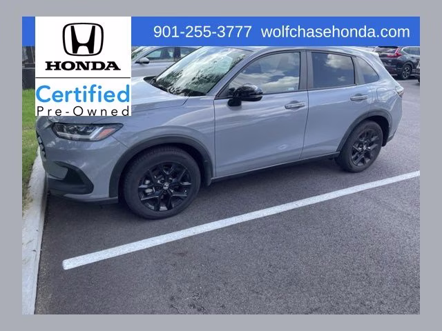 2024 Urban Gray Pearl Honda HR-V Sport FWD SUV