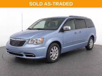 2012 Crystal Blue Chrysler Town & Country Touring-L FWD Van