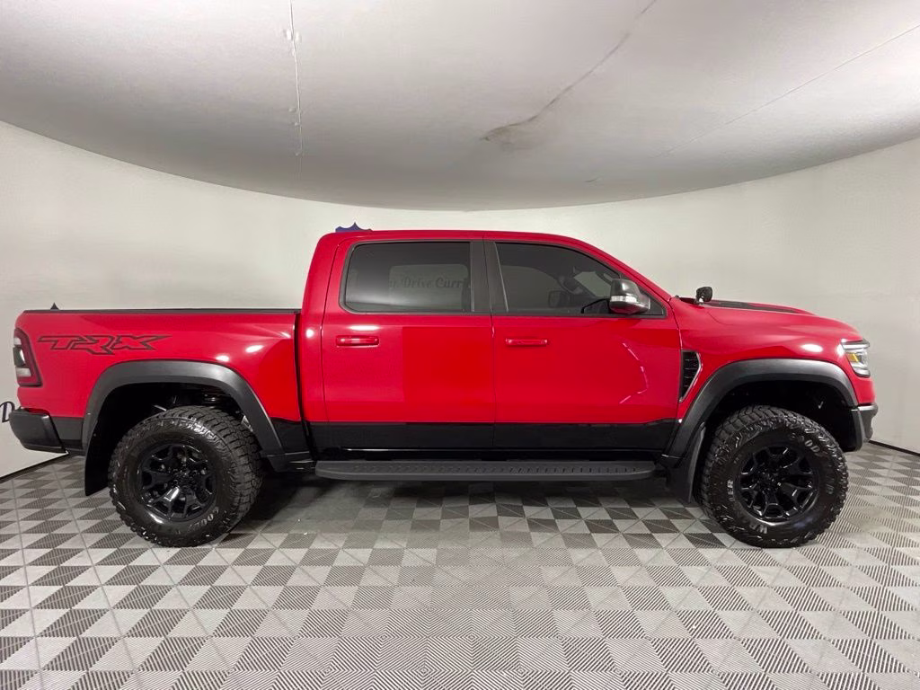 2021 Flame Red Clearcoat Ram 1500 TRX 4X4 Truck