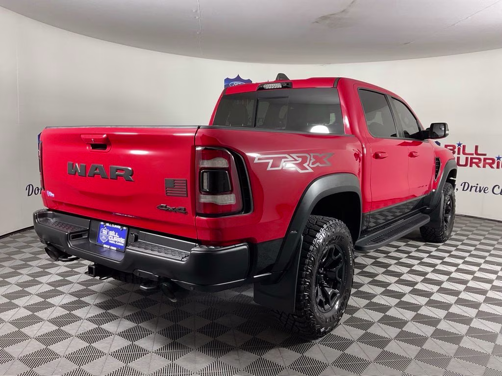 2021 Flame Red Clearcoat Ram 1500 TRX 4X4 Truck