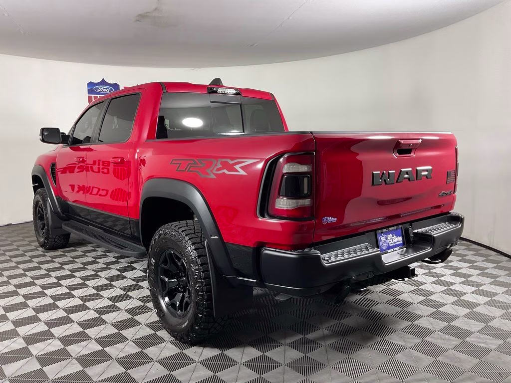2021 Flame Red Clearcoat Ram 1500 TRX 4X4 Truck