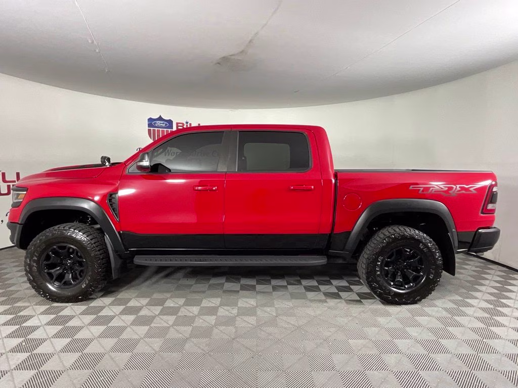 2021 Flame Red Clearcoat Ram 1500 TRX 4X4 Truck