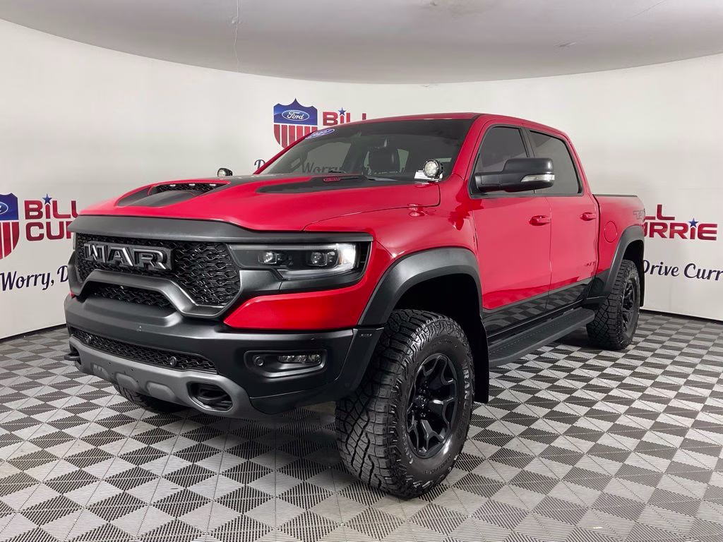 2021 Flame Red Clearcoat Ram 1500 TRX 4X4 Truck