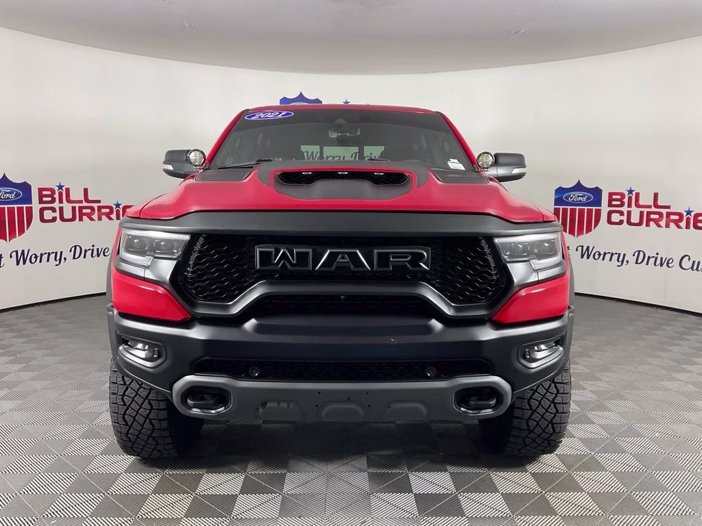 2021 Flame Red Clearcoat Ram 1500 TRX 4X4 Truck