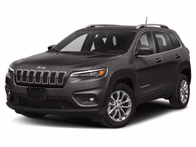 2019 Crystal Metallic Jeep Cherokee Overland 4X4 SUV