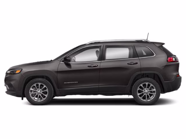 2019 Crystal Metallic Jeep Cherokee Overland 4X4 SUV