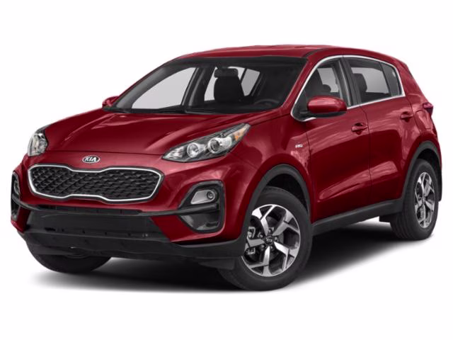 2021 Red Kia Sportage LX AWD SUV