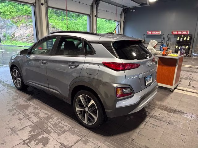 2018 Sonic Silver Hyundai Kona Limited AWD SUV