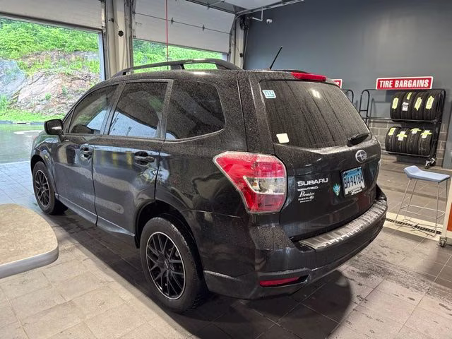 2015 Crystal Black Silica Subaru Forester 2.5i Premium AWD SUV