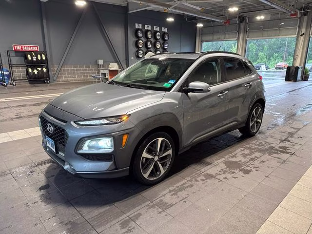 2018 Sonic Silver Hyundai Kona Limited AWD SUV