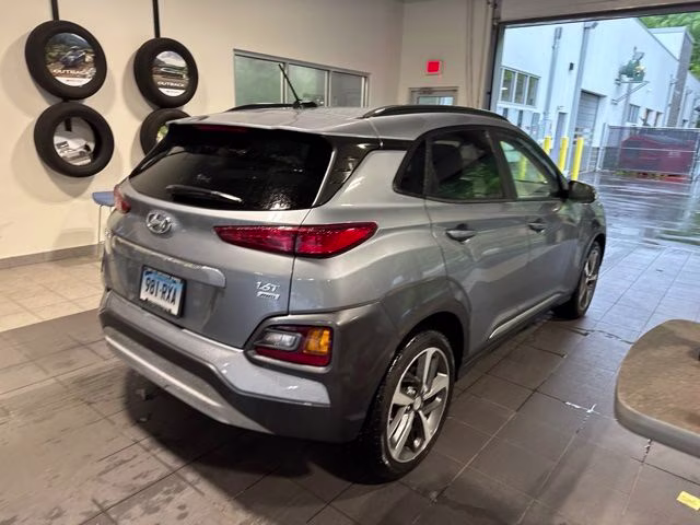 2018 Sonic Silver Hyundai Kona Limited AWD SUV