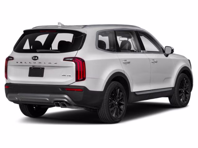 2021 Glacial White Pearl Kia Telluride SX FWD SUV