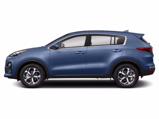 2021 Pacific Blue Kia Sportage LX FWD SUV