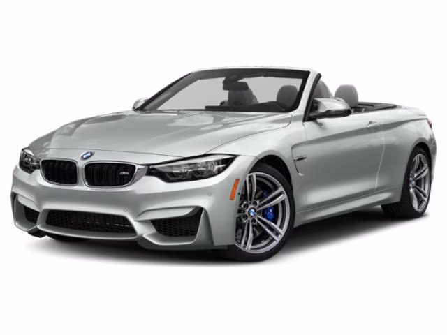 2018 Silver BMW M4 Base RWD Convertible