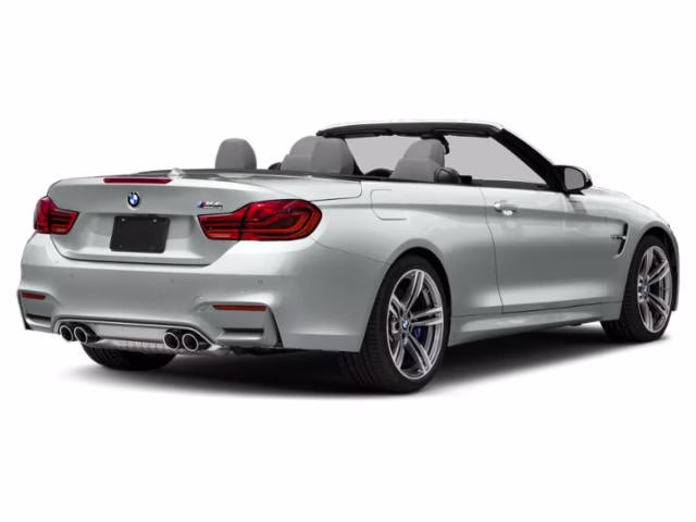 2018 Silver BMW M4 Base RWD Convertible