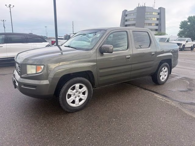 2006 Amazon Green Metallic Honda Ridgeline RTS 4X4 Truck