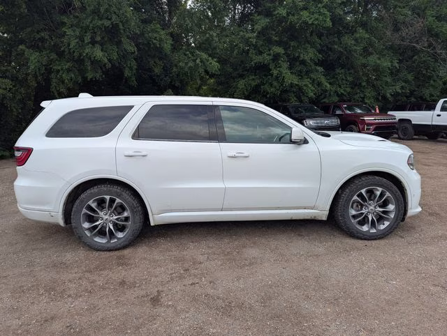2019 White Knuckle Clearcoat Dodge Durango R/T AWD SUV