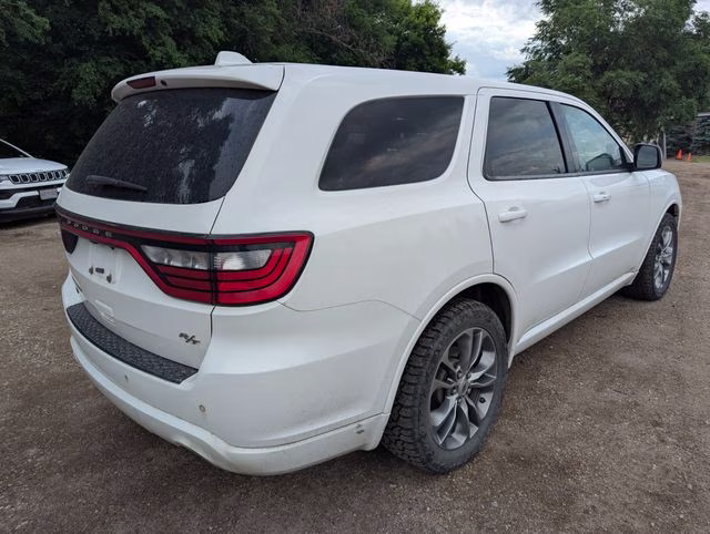 2019 White Knuckle Clearcoat Dodge Durango R/T AWD SUV