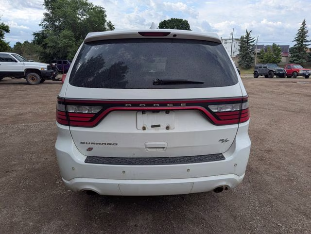 2019 White Knuckle Clearcoat Dodge Durango R/T AWD SUV