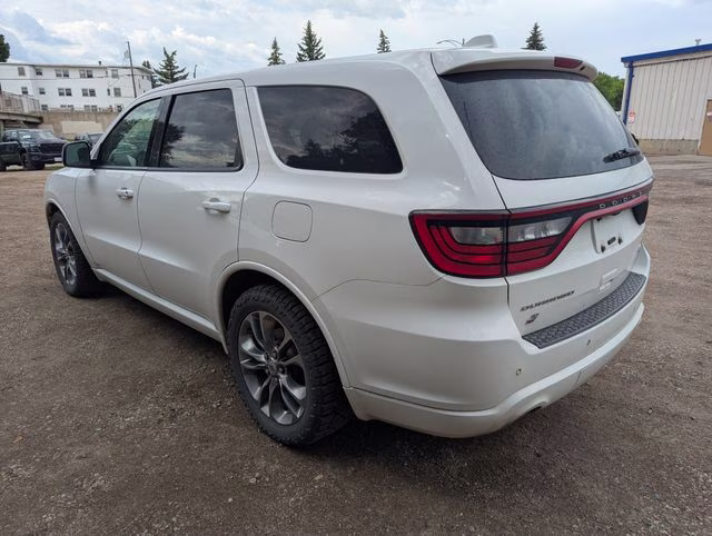 2019 White Knuckle Clearcoat Dodge Durango R/T AWD SUV