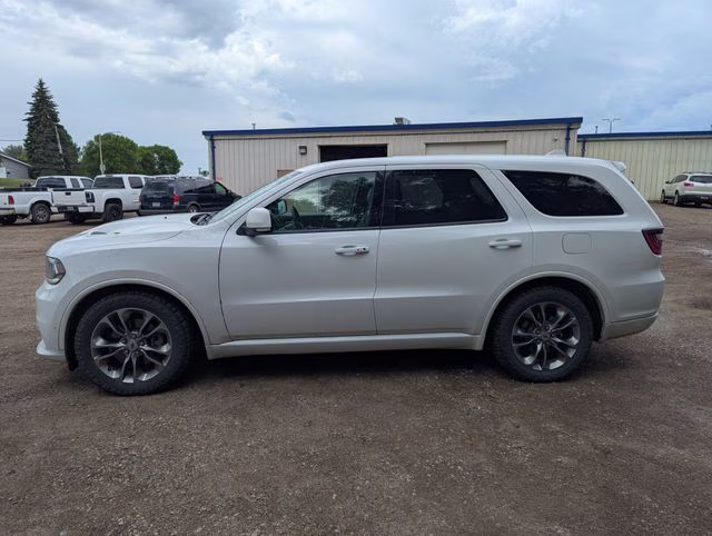 2019 White Knuckle Clearcoat Dodge Durango R/T AWD SUV