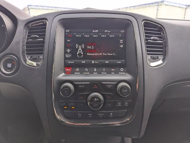 2019 White Knuckle Clearcoat Dodge Durango R/T AWD SUV