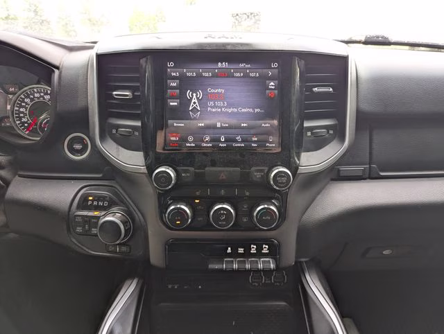 2019 Bright White Clearcoat Ram 1500 Big Horn 4X4 Truck