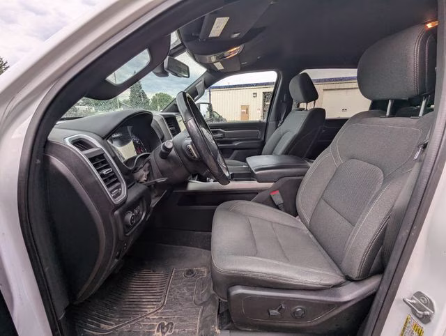 2019 Bright White Clearcoat Ram 1500 Big Horn 4X4 Truck