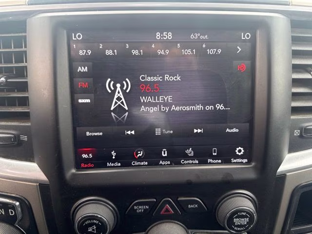2018 True Blue Pearlcoat Ram 1500 Big Horn 4X4 Truck
