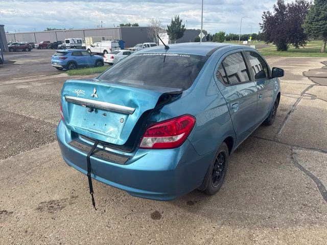 2017 Blue Mitsubishi Mirage G4 ES FWD Sedan
