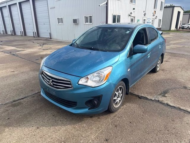 2017 Blue Mitsubishi Mirage G4 ES FWD Sedan