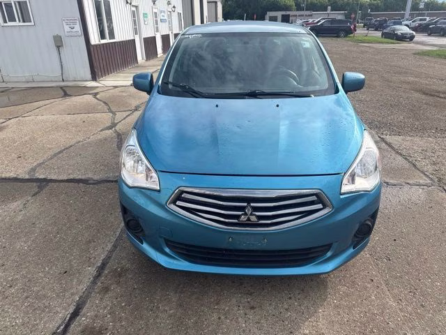 2017 Blue Mitsubishi Mirage G4 ES FWD Sedan