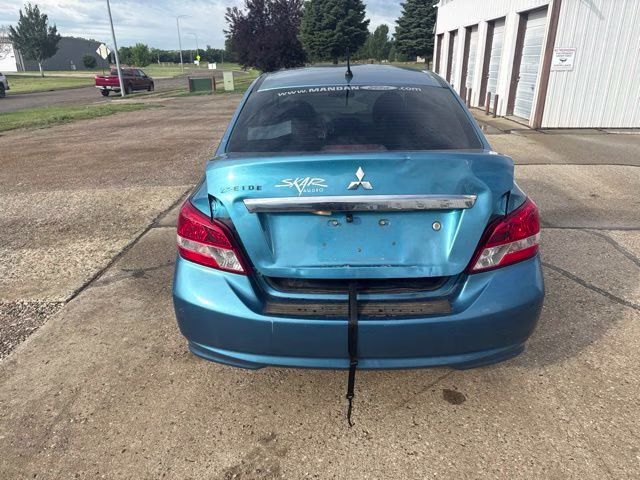 2017 Blue Mitsubishi Mirage G4 ES FWD Sedan