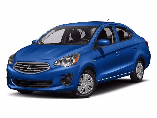2017 Blue Mitsubishi Mirage G4 ES FWD Sedan