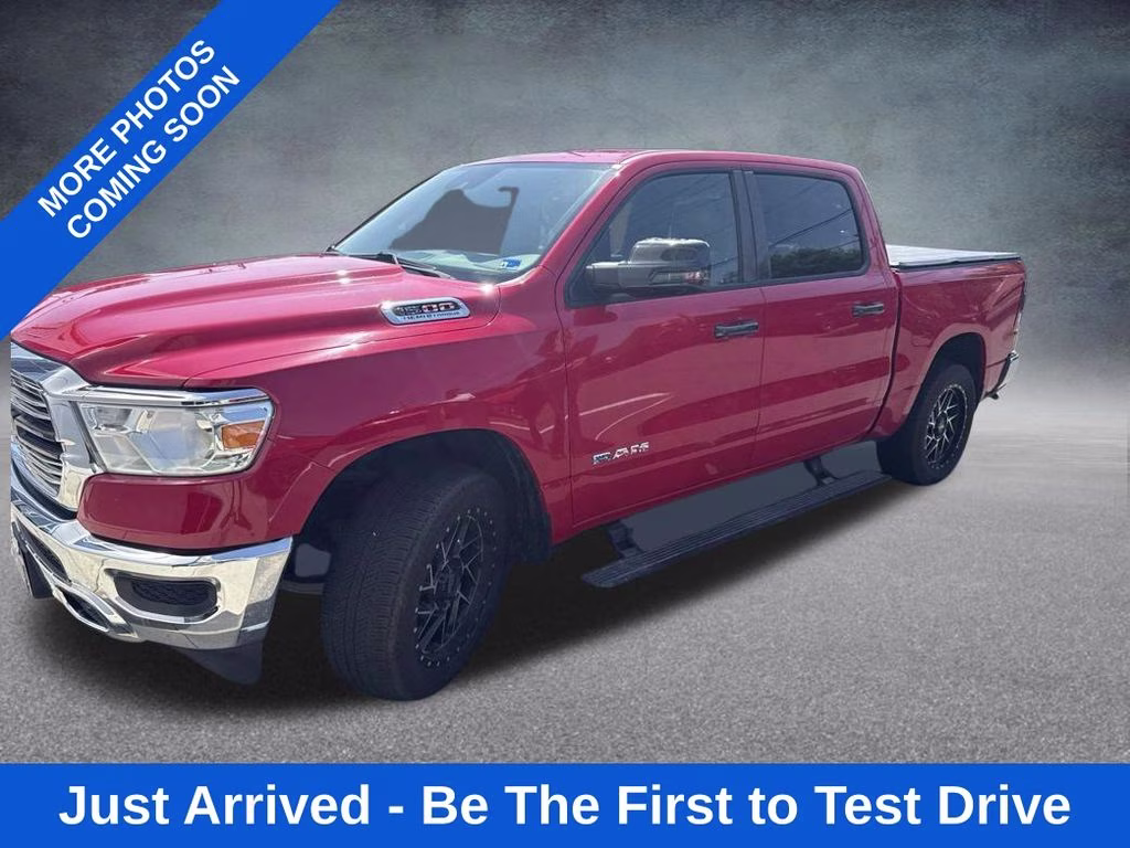 2024 Flame Red Clearcoat Ram 1500 Laramie 4X4 Truck