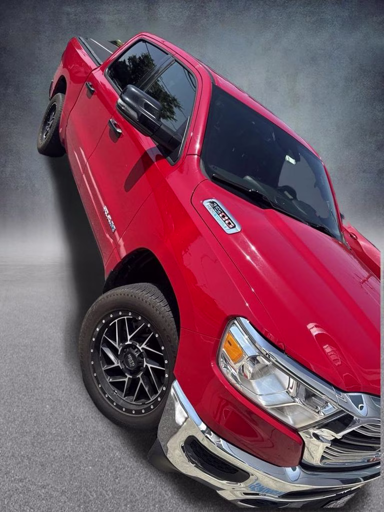 2024 Flame Red Clearcoat Ram 1500 Laramie 4X4 Truck