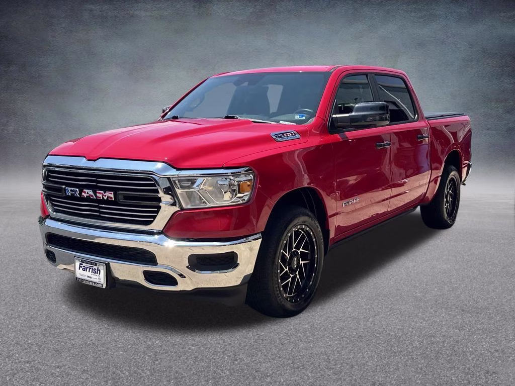 2024 Flame Red Clearcoat Ram 1500 Laramie 4X4 Truck