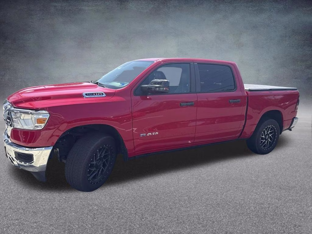 2024 Flame Red Clearcoat Ram 1500 Laramie 4X4 Truck
