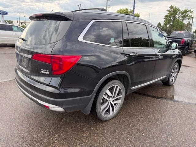 2016 Black Honda Pilot Elite AWD SUV