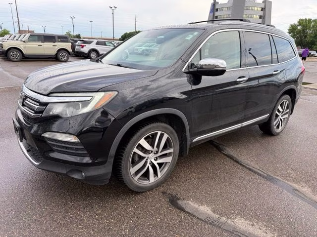2016 Black Honda Pilot Elite AWD SUV