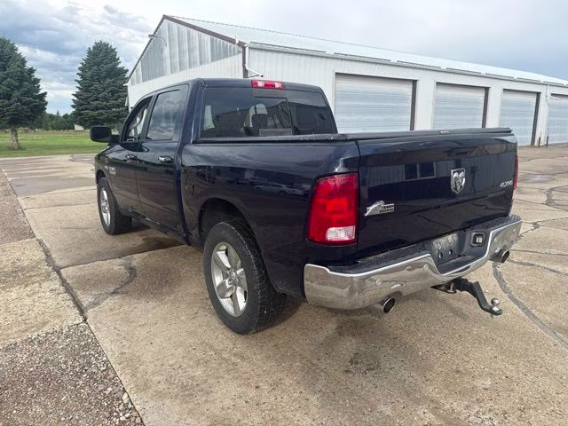 2018 True Blue Pearlcoat Ram 1500 Big Horn 4X4 Truck