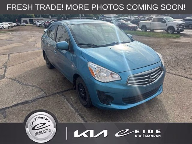 2017 Blue Mitsubishi Mirage G4 ES FWD Sedan