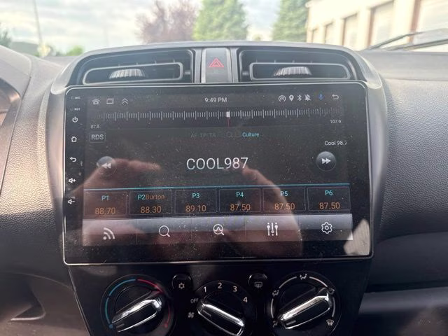 2017 Blue Mitsubishi Mirage G4 ES FWD Sedan