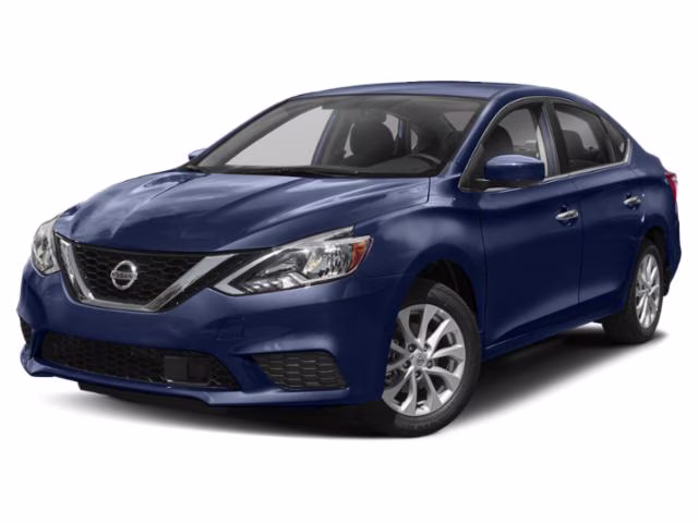 2019 Deep Blue Pearl Nissan Sentra S FWD Sedan