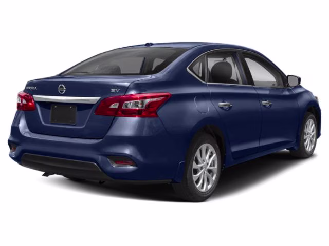 2019 Deep Blue Pearl Nissan Sentra S FWD Sedan
