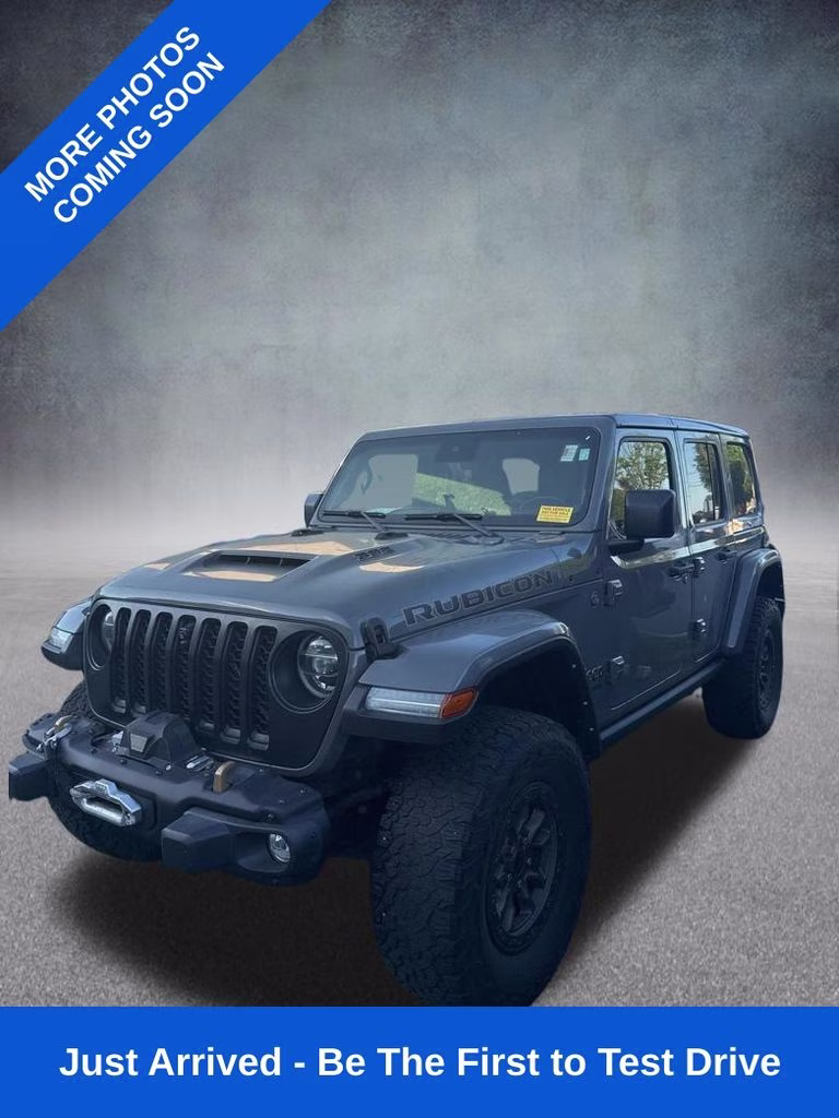 2021 Sting-Gray Clearcoat Jeep Wrangler Unlimited Rubicon 392 4X4 SUV