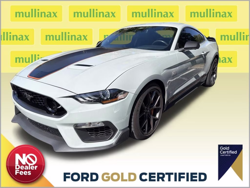2022 Gray Ford Mustang Mach 1 RWD Coupe