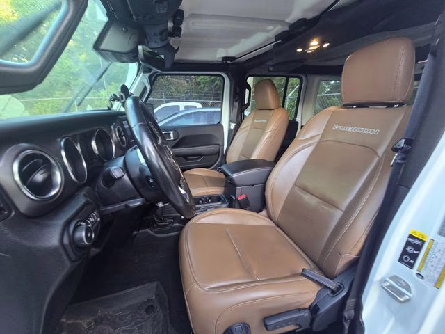 2022 Bright White Clearcoat Jeep Wrangler Unlimited Rubicon 4X4 SUV